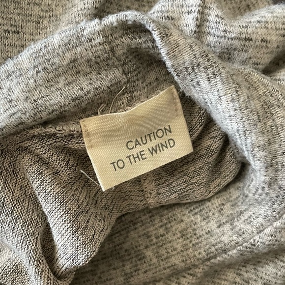 super soft cold-shoulder sweater from CAUTION TO THE WIND - Picture 7 of 8